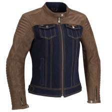 BLOUSON SEGURA LADY ORIANA BLEU MARRON