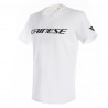 T-SHIRT DAINESE BLANC NOIR