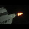 CLIGNOTANTS CHAFT LED HARVEST NOIR/FUME