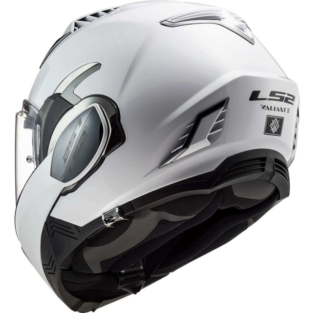 Casque moto modulable FF900 VALIANT II Casques LS2 - BLANC