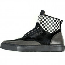 BASKET HELSTONS UTAH CUIR NOIR