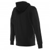 SWEATSHIRT DAINESE FADE HOODIE NOIR GRIS BLANC