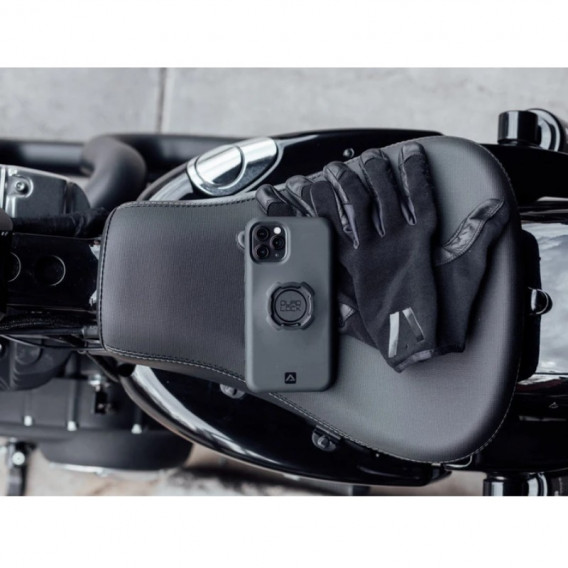 Coque de protection Case - iPhone 13 Pro Quad Lock moto :  , coque de moto