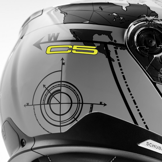 SCHUBERTH C5 GLOBE GREY