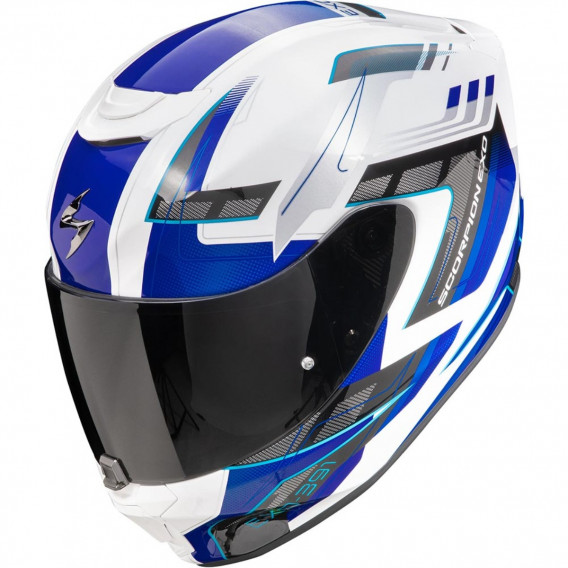 SCORPION EXO-391 CAPTOR BLANC BLEU 22-06