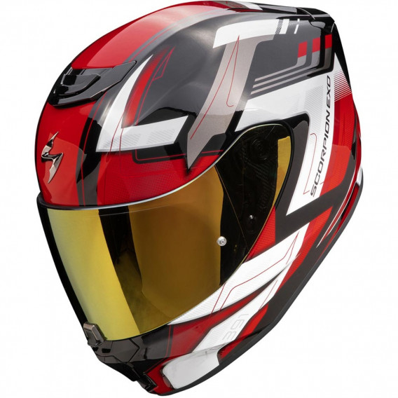SCORPION EXO-391 CAPTOR NOIR ROUGE 22-06