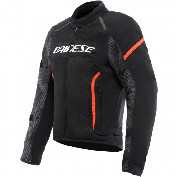 BLOUSON DAINESE AIR FRAME 3 TEX NOIR NOIR ROUGE