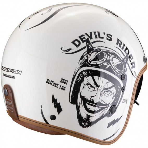 SCORPION BELFAST EVO ROMEO CREME NOIR 22-06