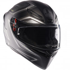 AGV K1 S SLING MAT NOIR MAT GRIS 22-06