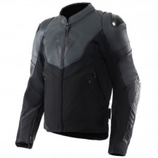 BLOUSON DAINESE IPERATTIVA CUIR TEXTILE NOIR