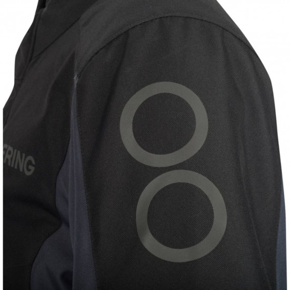 VESTE BERING SIBERIA NOIR GRIS