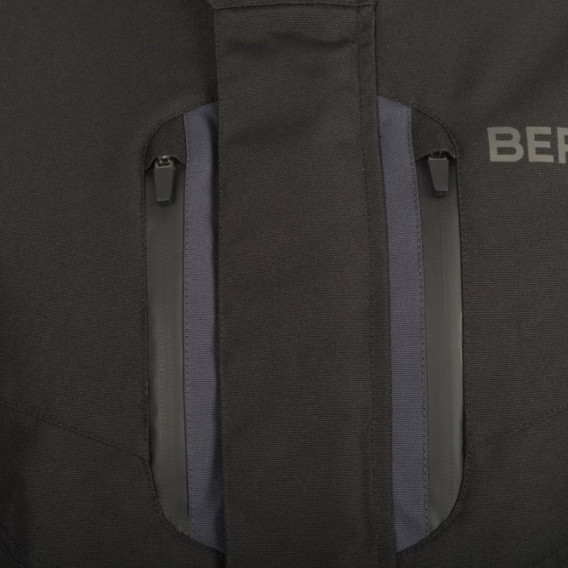 VESTE BERING SIBERIA NOIR GRIS