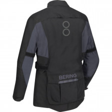 VESTE BERING SIBERIA NOIR GRIS