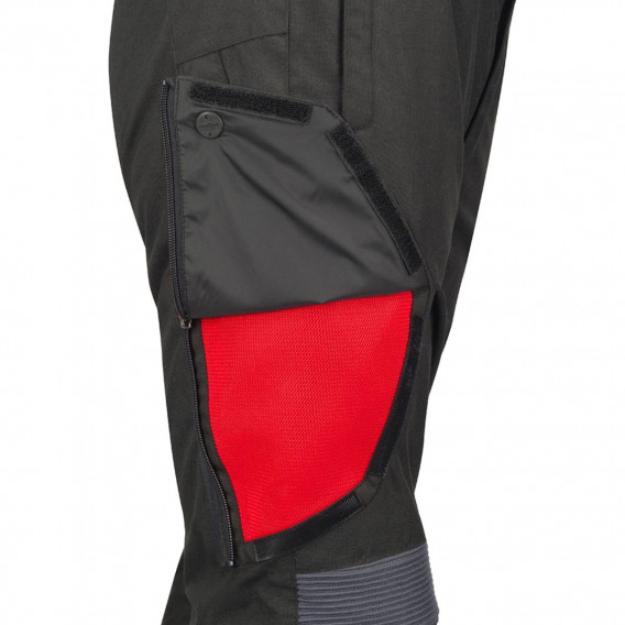 PANTALON BERING HALIFAX NOIR ANTHRACITE