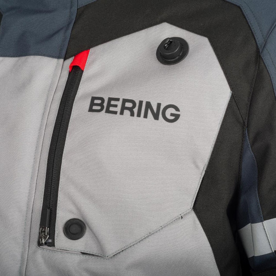 VESTE BERING HALIFAX ANTHRACITE GRIS 4XL