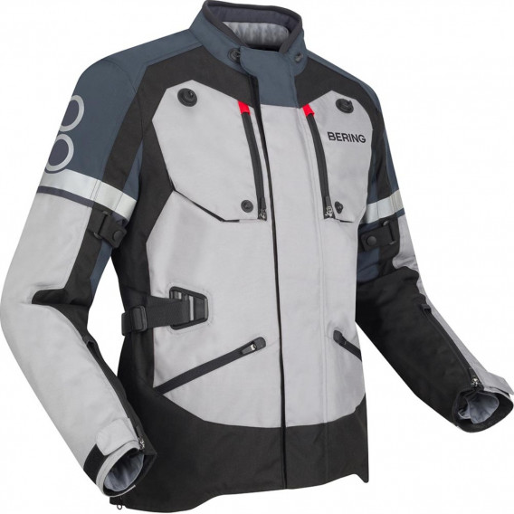 VESTE BERING HALIFAX ANTHRACITE GRIS 4XL