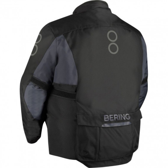 VESTE BERING SIBERIA KING SIZE NOIR GRIS W4XL