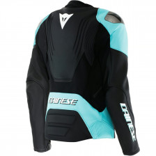 BLOUSON DAINESE RACING 5 LADY NOIR VERT D'EAU