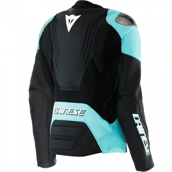 BLOUSON DAINESE RACING 5 LADY NOIR VERT DEAU
