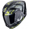 SCORPION EXO-391 CLUTTER NOIR JAUNE FLUO 22-06