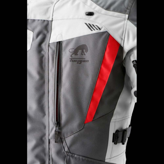 VESTE FURYGAN APALACHES EVO GRIS PEARL ROUGE