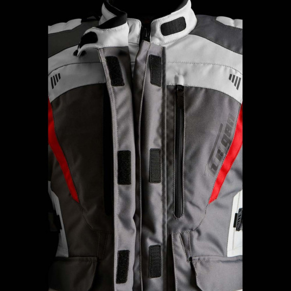 VESTE FURYGAN APALACHES LADY EVO GRIS PEARL ROUGE