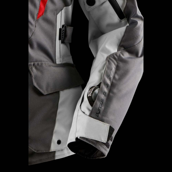 VESTE FURYGAN APALACHES LADY EVO GRIS PEARL ROUGE