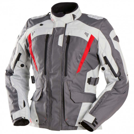 VESTE FURYGAN APALACHES LADY EVO GRIS PEARL ROUGE