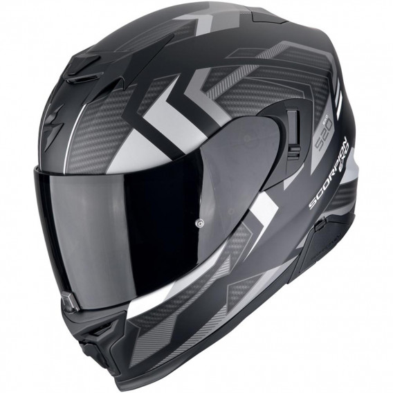 SCORPION EXO-520 EVO AIR SENSUS NOIR MAT ARGENT 22-06