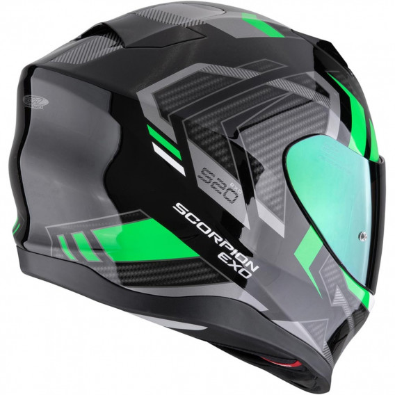 SCORPION EXO-520 EVO AIR SENSUS NOIR VERT 22-06