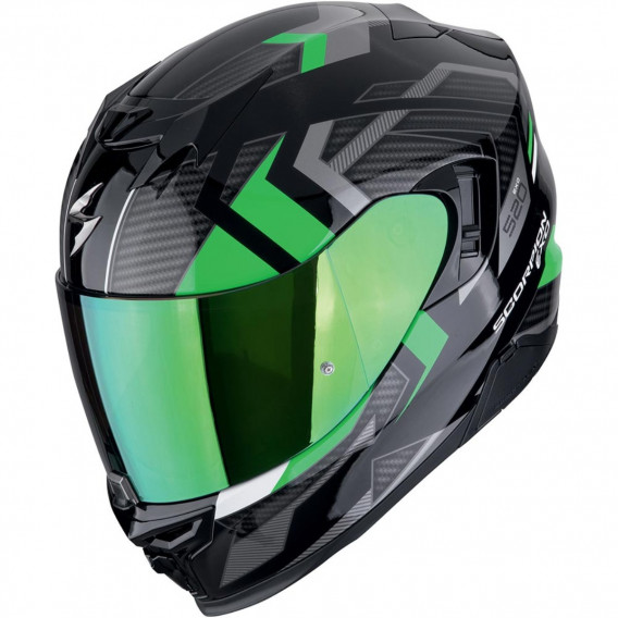SCORPION EXO-520 EVO AIR SENSUS NOIR VERT 22-06