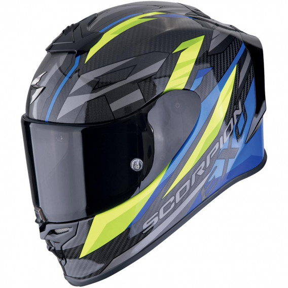 SCORPION EXO-R1 EVO CARBON AIR RUNNER NR/BL/JN XS