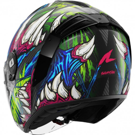 SHARK RS JET CARBON SHAYTAN NOIR GRIS VIOLET