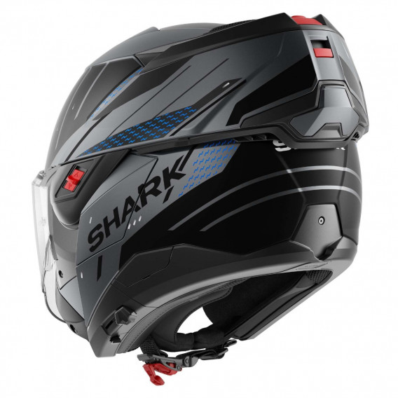SHARK OXO RYDGER MAT ANTHRACITE BLEU NOIR