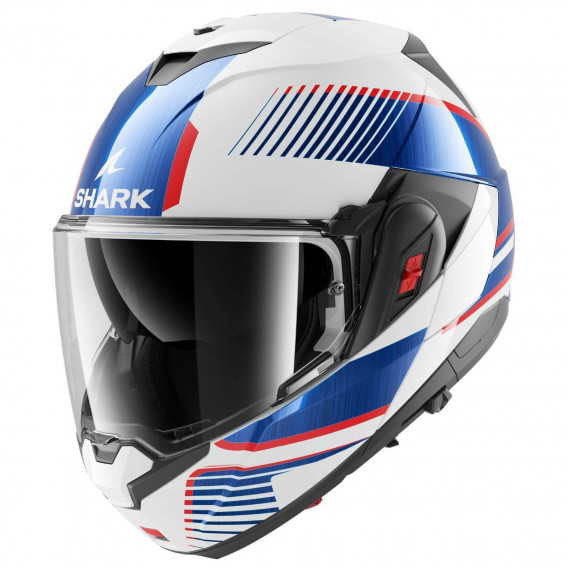 SHARK OXO SIKTER BLANC CHROME BLEU