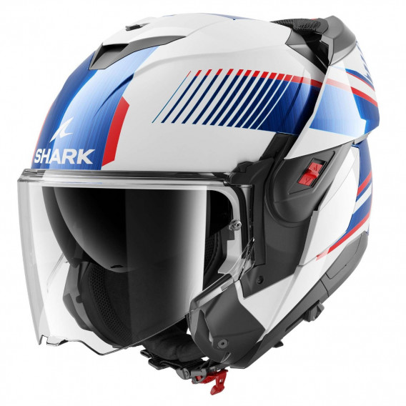 SHARK OXO SIKTER BLANC CHROME BLEU