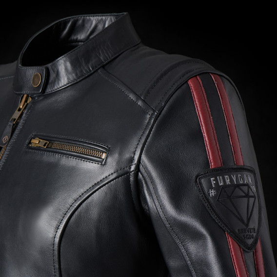 BLOUSON FURYGAN LADY L'INTREPIDE NOIR