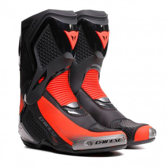 BOTTE DAINESE TORQUE 4 NOIR ROUGE FLUO