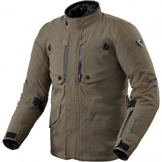 VESTE REV'IT TRENCH 2 GORTEX NOIR OLIVE