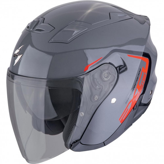 SCORPION EXO-230 CIT-E GRIS ROUGE XS