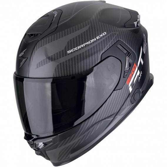SCORPION EXO-GT SP AIR FLEX NOIR MAT ARGENT