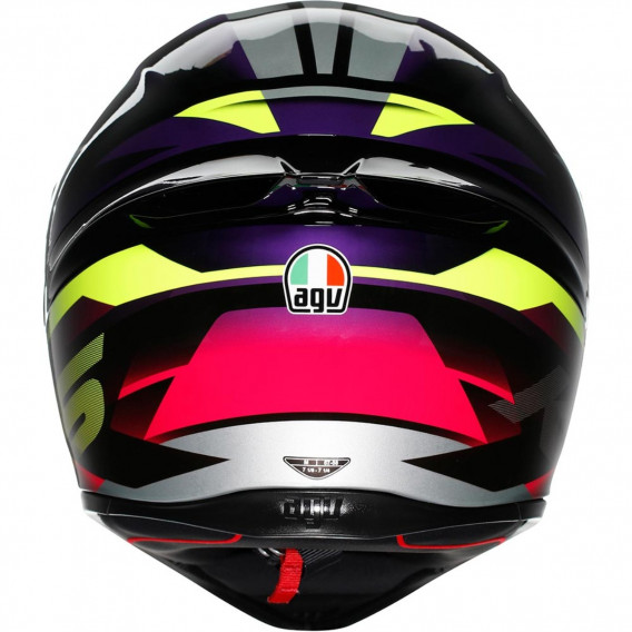 AGV K1 S FASTLAP NOIR VIOLET ROSE 22-06