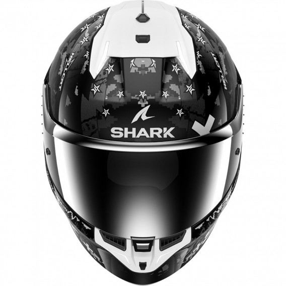 SHARK SKWAL I3 HELLCAT NOIR CHROME SILVER