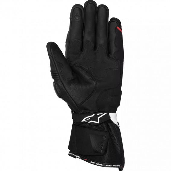 GANTS ALPINESTARS SP-3 NOIR BLANC ROUGE FLUO