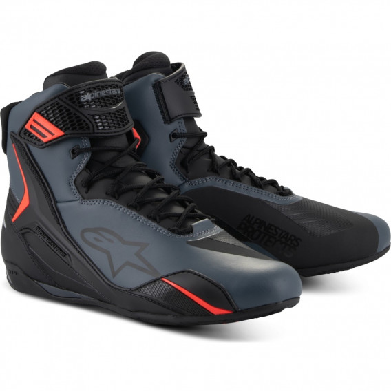BASKET ALPINESTARS FASTER-4 NOIR GRIS ROUGE
