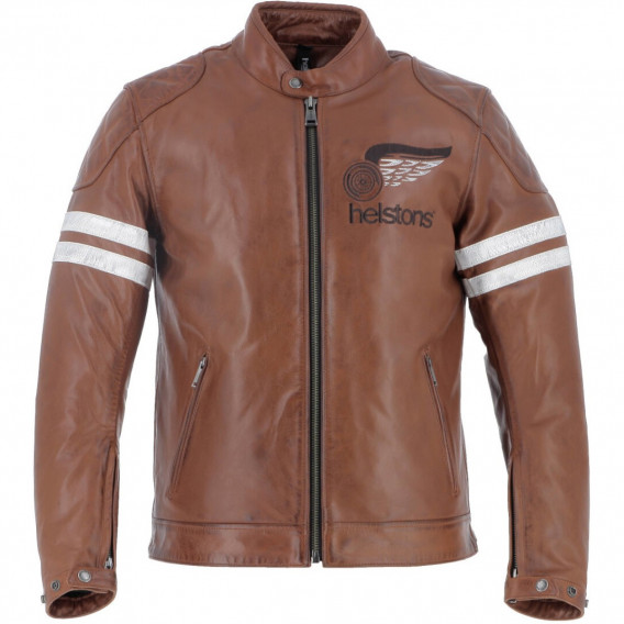 BLOUSON HELSTONS JAKE SPEED BUFFALO CAMEL