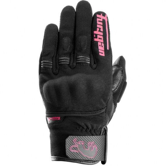 GANTS FURYGAN JET LADY D3O EVO NOIR ROSE