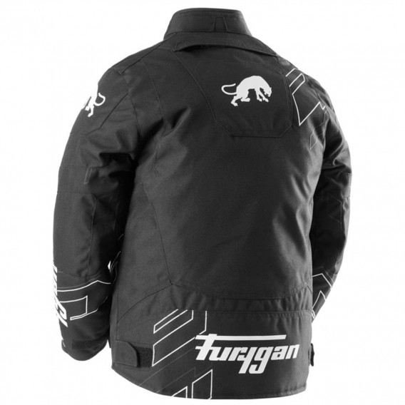 BLOUSON FURYGAN NEON KID NOIR BLANC ANTHRACITE