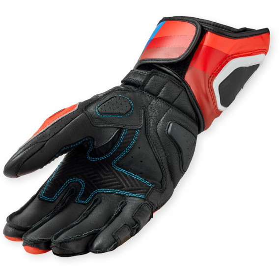 GANTS REVIT QUANTUM 3 NEON ROUGE BLEU