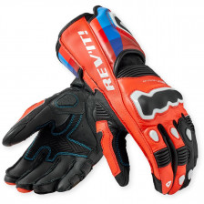 GANTS REV'IT QUANTUM 3 NEON ROUGE BLEU